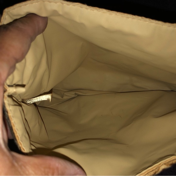 Vintage Givenchy Monogram Gold Cosmetic Toiletry Pouch Bag - Picture 5 of 6